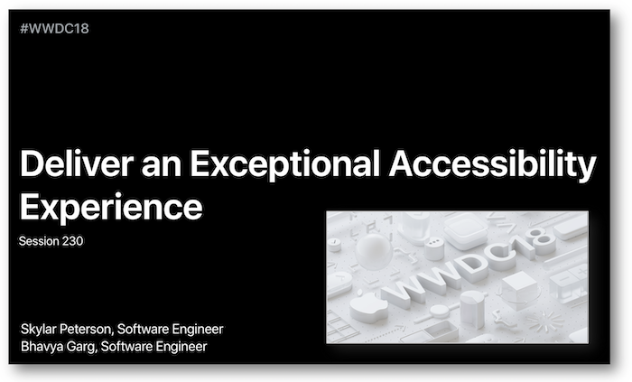 Accès à fournir une expérience exceptionnelle en accessibilité.